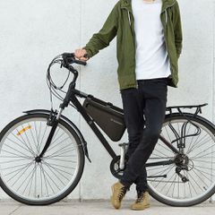Wozinsky Bicycle Frame Bag 3.5L Gray (WBB15BK)-thumb-4