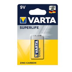 Μπαταρία 9V Varta Superlife Zinc