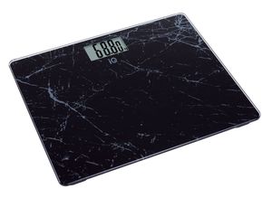 Ηλεκτρονική ζυγαριά μπάνιου SC-743 black με μέγιστο βάρος 180 κιλά και διαβάθμιση 50γρ