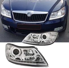 ΦΑΝΑΡΙΑ ΕΜΠΡΟΣ Headlights Skoda Octavia (2008-2012)