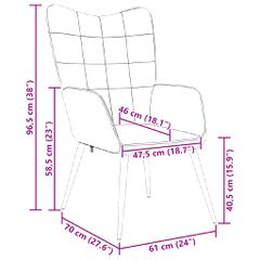 Πολυθρόνα Relax Κρεμ Υφασμάτινη 327943-thumb-8