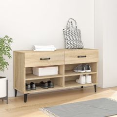 Παπουτσοθήκη Sonoma Δρυς 102x35x55 εκ. από Επεξεργασμένο Ξύλο 812828