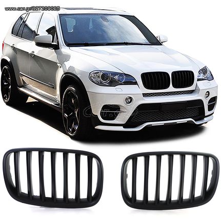 Sport μάσκα απόδοσης μαύρο ματ κατάλληλο για BMW X5 E70 X6 E71 06-13