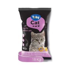 ΞΗΡΑ ΤΡΟΦΗ ΓΙΑ ΣΤΕΙΡΩΜΕΝΕΣ ΓΑΤΕΣ 18KG (TOBY CAT STERILIZED)