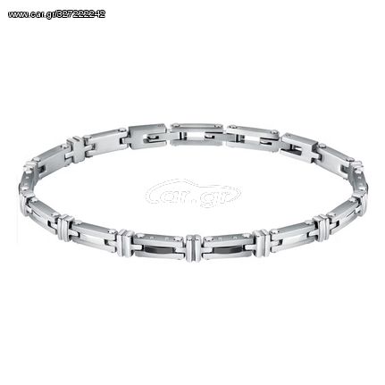 Sector Premium, Men's Silver - Black Stainless Steel / Ceramic / Varnish Bracelet SAVK04