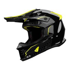 ΚΡΑΝΟΣ UFO Intrepid Helmet - Black/Neon Yellow size XL..ΠΡΟΣΦΟΡΑ!!!