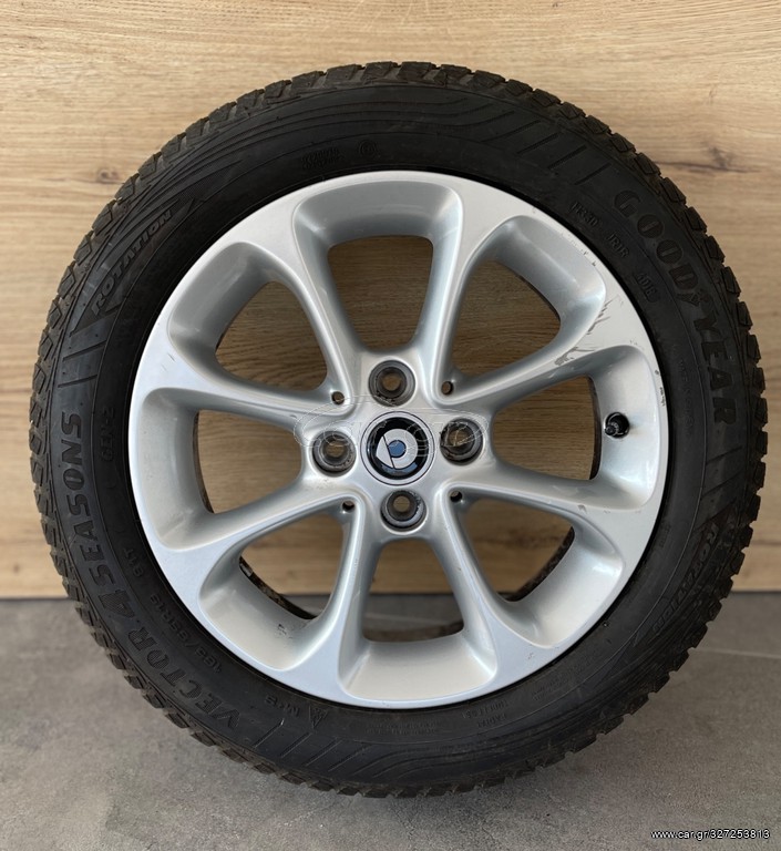 ΖΑΝΤΟΛΑΣΤΙΧΑ 15" ΟΕΜ SMART 453 4Χ100 5Χ15 ΜΠΡΟΣΤΑ 5.5Χ15 ΠΙΣΩ ΕΡΓΟΣΤΑΣΙΑΚΑ