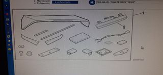 ΑΕΡΟΤΟΜΗ HONDA CIVIC 3DR '04- '05 (08F02S5S610) Spoiler