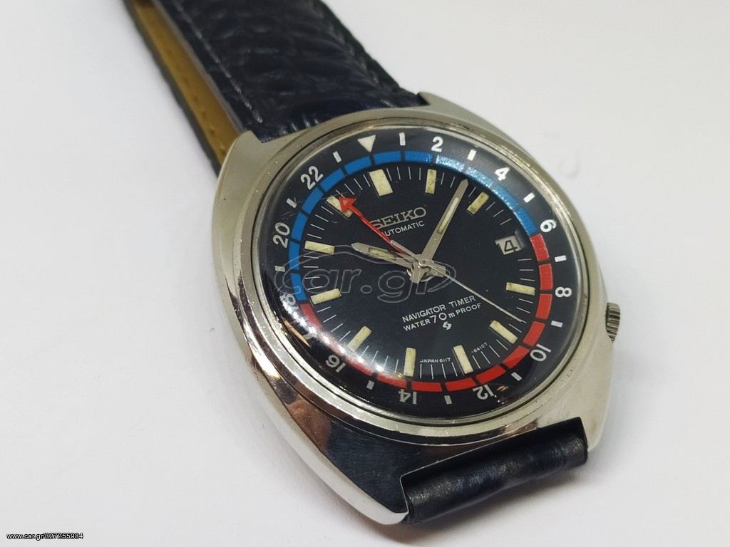 SEIKO AUTOMATIC NAVIGATOR TIMER 70M PROOF A90016 ΤΙΜΗ 700 ΕΥΡΩ