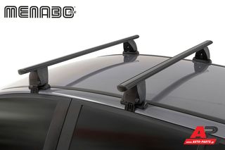 HYUNDAI i20 [Hatchback] (2014-2018) Μαύρες Μπάρες Οροφής Menabo Delta (GB) (2014-2020) (5θυρο)