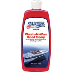 Σαμπουάν Σκαφών με Κερί  Sea Power Wash n Wax Soap Made in Usa-3.78lt