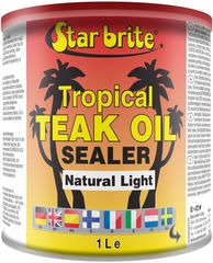 Tropical Teak Oil Sealer Star Brite Natural Light 946ml