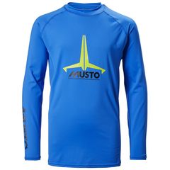 YOUTH INSIGNIA UV FAST DRY LONG SLEEVE T-SHIRT ONE SIZE MUSTO Blue