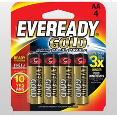 Eveready Gold Alkaline Batteries AA 1.5V 4pcs