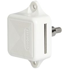 MEDIUM push button spring lock white Osculati