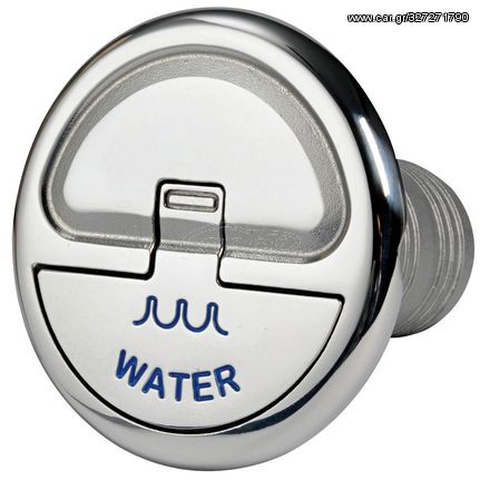 Inox Water Tapa With Quick Lock Lock 38mm Osculati