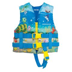 AIRHEAD LIFE JACKET FOR BOYS BLUE FISH up to 15kg