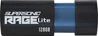 PATRIOT SUPERSONIC RAGE LITE, 128GB USB3.2G1 READ:400MBs (PEF128GRLB32U)