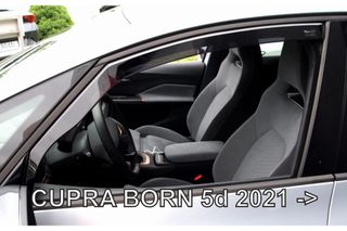 ΑΝΕΜΟΘΡΑΥΣΤΕΣ ΓΙΑ CUPRA BORN 5D 2021+ ΣΕΤ ΑΥΤΟΚΙΝΗΤΟΥ ΑΠΟ ΕΥΚΑΜΠΤΟ ΦΙΜΕ ΠΛΑΣΤΙΚΟ HEKO - 4 ΤΕΜ.