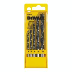 DT4535 ΤΡΥΠΑΝΙΑ ΞΥΛΟΥ ΣΕΤ 05τμχ 04-10mm DEWALT
