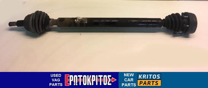 ΗΜΙΑΞΟΝΙΟ ΕΜΠΡΟΣ ΔΕΞΙΑ AUDI A3 TT SEAT LEON SKODA OCTAVIA VW GOLF BORA 1J0407272F ΜΕΤΑΧΕΙΡΙΣΜΕΝΟ ΓΝΗΣΙΟ