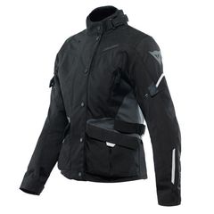 DAINESE TEMPEST 3 D-DRY LADY JACKET BLACK/BLACK/EBONY