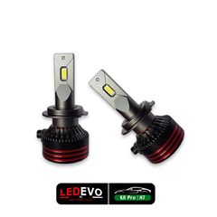 LED HEADLIGHTS H7 CANBUS 11000LM 9-32V PREMIUM LEDEVO K8 PRO