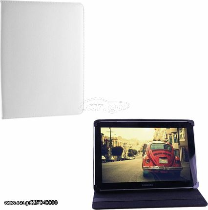 Volte-Tel Θηκη Tablet 11.2'' - 14.6'' (34,1cm x 24cm) Universal Leather Book Stand WHITE - (5205308315633)