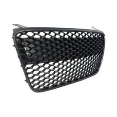 Μασκα εμπρός Audi R8 (2007-2012) Honeycomb Piano Black-thumb-2