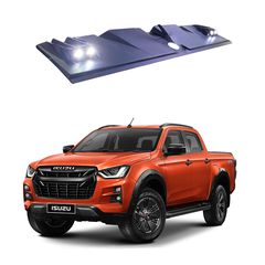 Isuzu D-Max 2019+ Εμπρόσθια Αεροτομή Οροφής Με Led