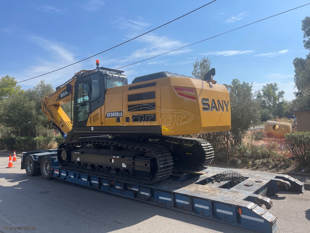 Εκσκαφέας Με Ερπύστριες Sany 2022 SY305C LC *32.5tn *Cummins StageV *CE *in STOCK!