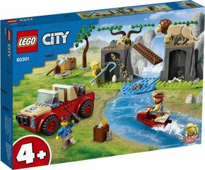 LEGO City Wildlife Εκτός Δρόμου Όχημα Διάσωσης Άγριων Ζώων #60301