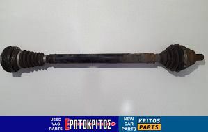 ΗΜΙΑΞΟΝΙΟ ΕΜΠΡΟΣ ΔΕΞΙΑ AUDI A3 SEAT ALTEA LEON TOLEDO SKODA OCTAVIA VW GOLF EOS JETTA PASSAT TOURAN 1K0407272EN ΜΕΤΑΧΕΙΡΙΣΜΕΝΟ ΓΝΗΣΙΟ