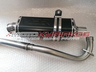 SYM VF 125 Εξάτμιση VPR TRIOVAL S  BLACK  BR+LAMDA-thumb-2