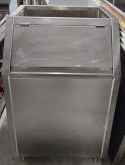 Αποθήκη Παγομηχανής Ανοξείδωτη 350Kg 81x91x117Cm - Μεταχειρισμένη.