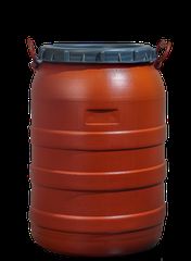 ΒΑΡΕΛΙ ΠΛΑΣΤΙΚΟ ΜΕ ΣΤΡΟΓΓΥΛΟ ΧΕΡΟΥΛΙ 10L COSMOPLAST
