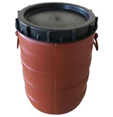 ΒΑΡΕΛΙ ΠΛΑΣΤΙΚΟ ΣΤΡΟΓΓΥΛΟ ΜΕ ΧΕΙΡΟΛΑΒΗ 60L