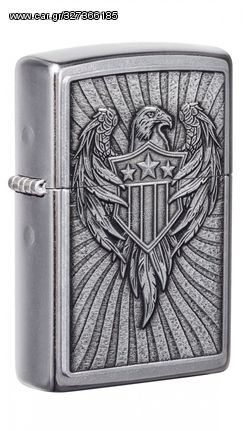 Αναπτήρας Zippo Eagle Shield Emblem Design 49450