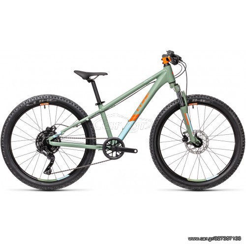 All - Mountain Cube 2023 ACID 240 DISC GREEN N ORANGE