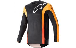 ΜΠΛΟΥΖΑ ALPINESTARS MX TECHSTAR SEIN ΜΑΥΡΟ/ΚΑΦΕ