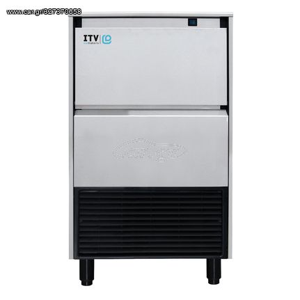 Παγομηχανή ψεκασμού Παγάκι συμπαγές 47 kg με αποθήκη, ITV. Διαστάσεις 46x59x79