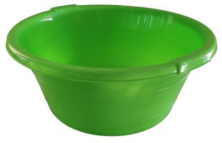 ΛΕΚΑΝΗ ΠΛΑΣΤΙΚΗ ΣΤΡΟΓΓΥΛΗ Ν.183 ΠΡΑΣΙΝΟ 35L CYCLOPS 00310198ΠΡ