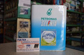 Λάδι συνθετικό Petronas Selenia Multi-power 5w40 Gas