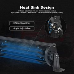 LED Μπάρα 9D 2 Σκάλες 390 Watt 10-30 Volt DC Ψυχρό Λευκό 12000lm-thumb-2