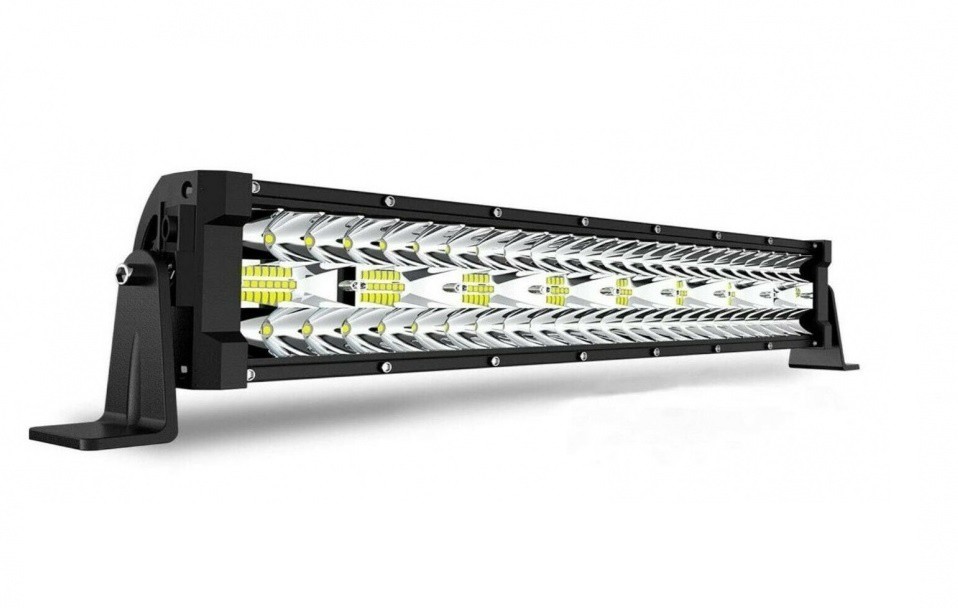 LED Μπάρα 9D 2 Σκάλες 390 Watt 10-30 Volt DC Ψυχρό Λευκό 12000lm