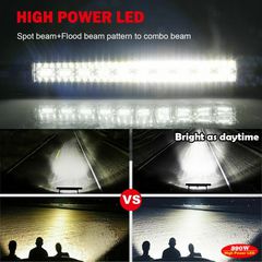 LED Μπάρα 9D 2 Σκάλες 390 Watt 10-30 Volt DC Ψυχρό Λευκό 12000lm-thumb-10