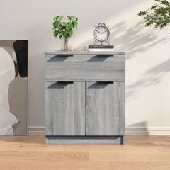 Ντουλάπι Γκρι Sonoma 60 x 30 x 70 εκ. από Επεξεργασμένο Ξύλο 816992