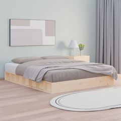 Πλαίσιο Κρεβατιού 150 x 200 εκ. Μασίφ Ξύλο King Size 820671