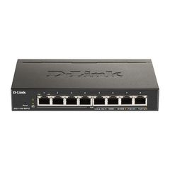 D-LINK D-LINK DGS-1100-08PV2 8-Port PoE-Powered Gigabit Smart Managed Switch με 8xPoE-ports.