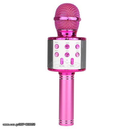 MANTA KARAOKE BLUETOOTH MICROPHONE & SPEAKER PINK